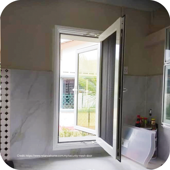 Security-Mesh-Window
